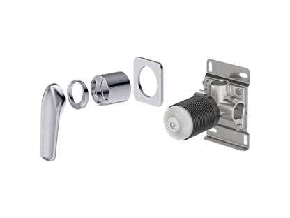Sequoia Wall Shower / Bath Mixer Square Plate
