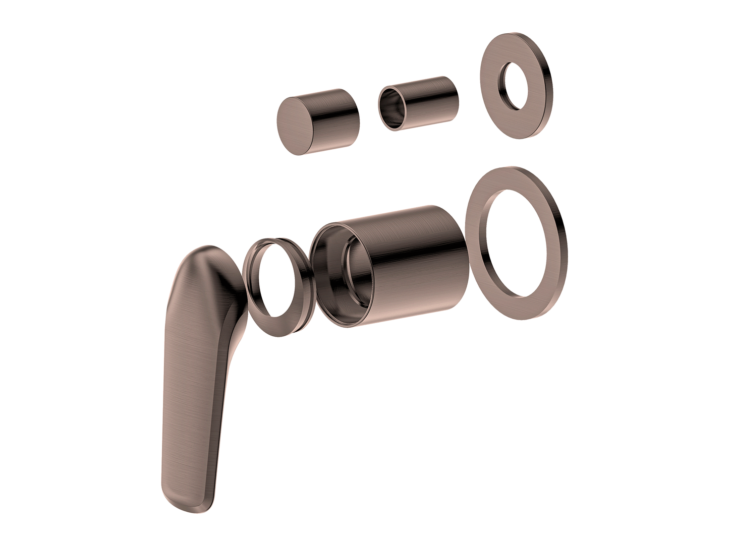 Sequoia Wall Diverter Shower / Bath Mixer - Vertical