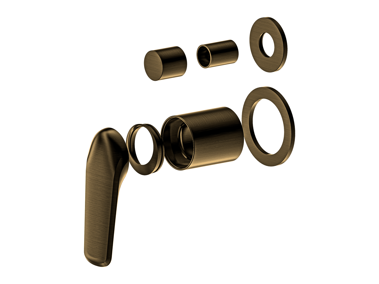 Sequoia Wall Diverter Shower / Bath Mixer - Vertical