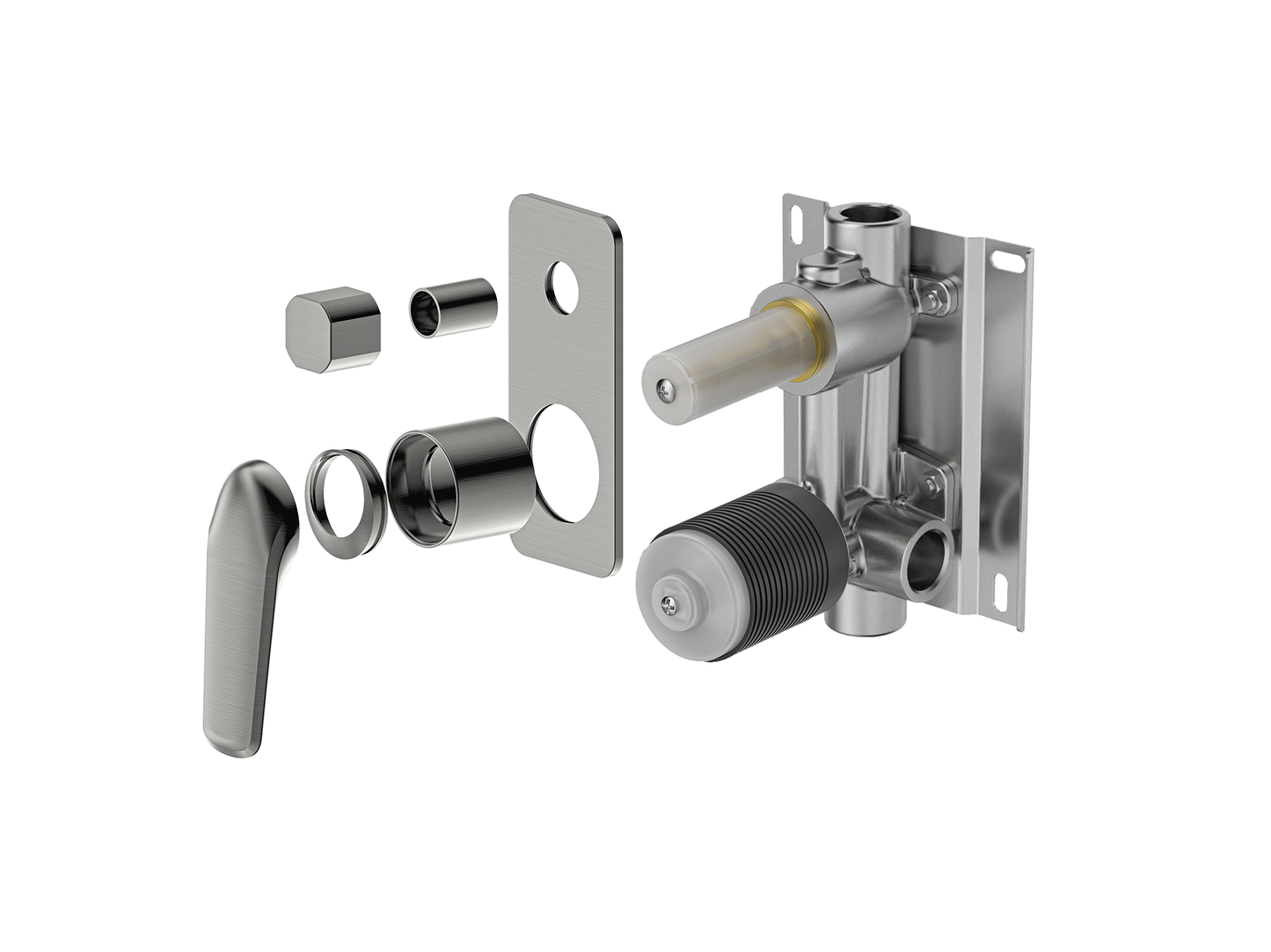 Sequoia Wall Diverter Shower / Bath Mixer - Vertical