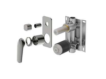Sequoia Wall Diverter Shower / Bath Mixer - Vertical