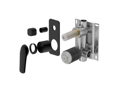 Sequoia Wall Diverter Shower / Bath Mixer - Vertical