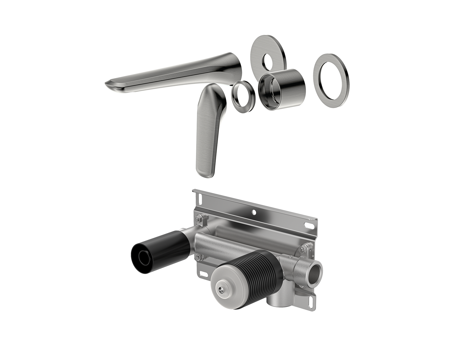 Sequoia Wall Basin/Bath Mixer Separate Plates
