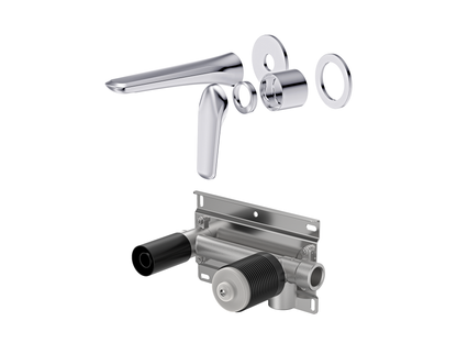 Sequoia Wall Basin/Bath Mixer Separate Plates