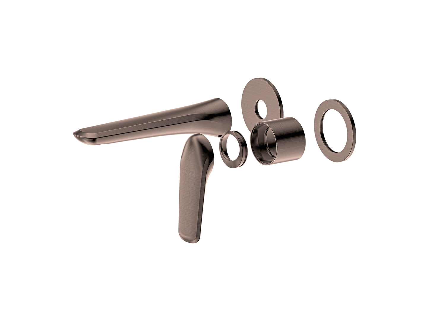 Sequoia Wall Basin/Bath Mixer Separate Plates