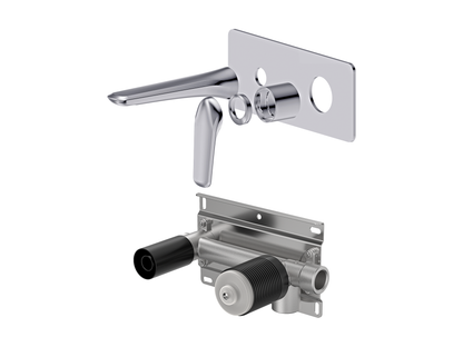 Sequoia Wall Basin/Bath Mixer Square Plate