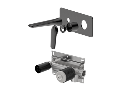 Sequoia Wall Basin/Bath Mixer Square Plate