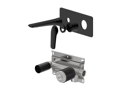 Sequoia Wall Basin/Bath Mixer Square Plate
