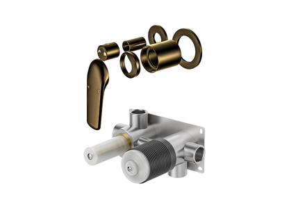 Sequoia Wall Diverter Shower / Bath Mixer - Horizontal
