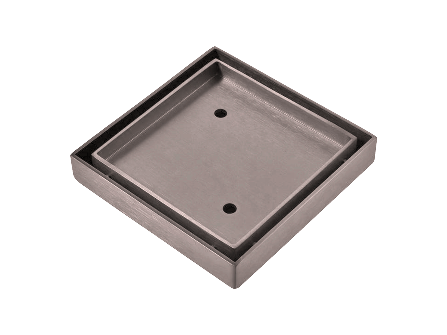 115 x 115mm SS304 Tile Insert Floor Grate Rosé
