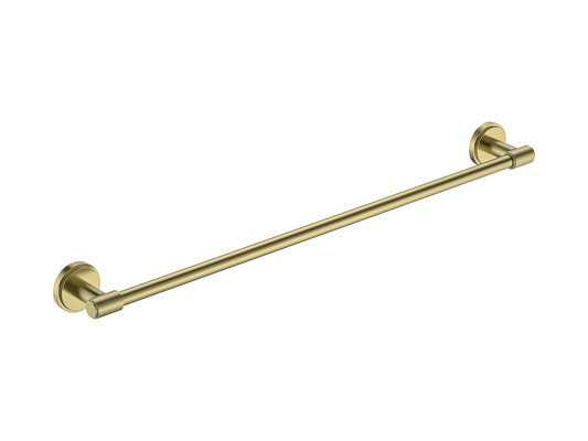 Wollemi 600mm Single Towel Rail Brushed Gold