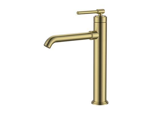 Wollemi Vessel Mixer Brushed Gold