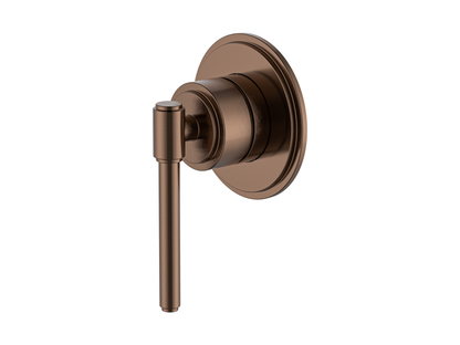Wollemi Wall Shower/Bath Mixer Brushed Copper