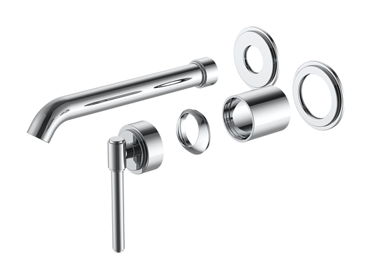 Wollemi Wall Basin/Bath Mixer Chrome