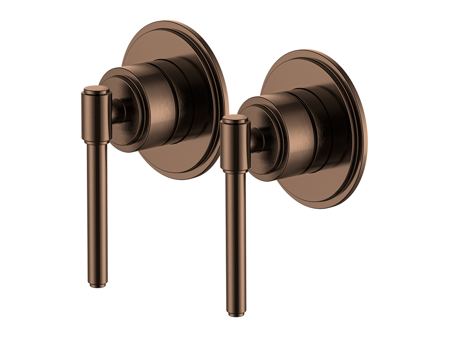 Wollemi Twin Shower/Bath Mixer Separate Plates