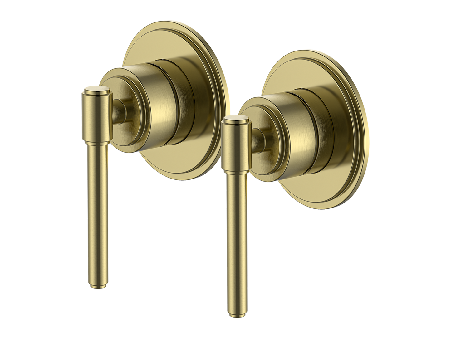 Wollemi Twin Shower/Bath Mixer Separate Plates