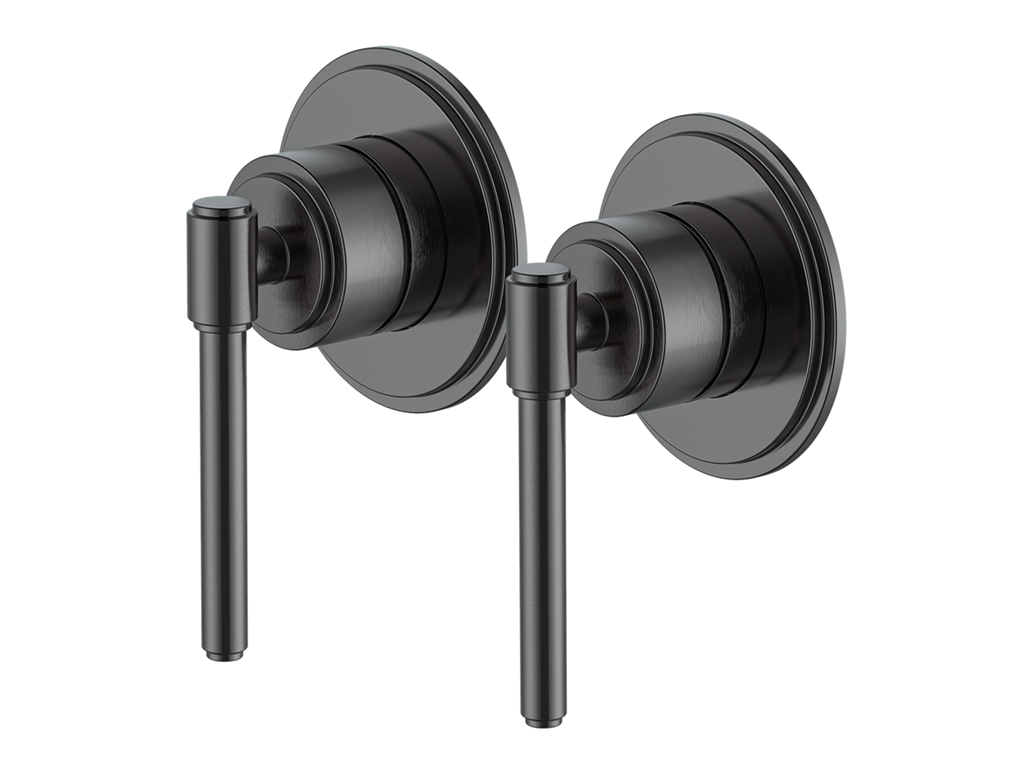 Wollemi Twin Shower/Bath Mixer Separate Plates