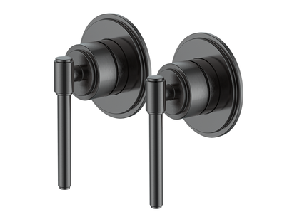 Wollemi Twin Shower/Bath Mixer Separate Plates