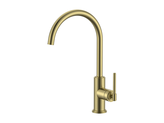 Wollemi Sink Mixer Brushed Gold
