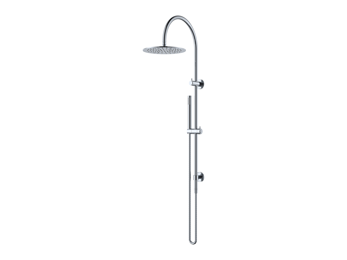 Wollemi Gooseneck Twin Shower Chrome