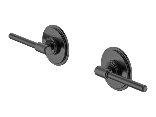 Wollemi Lever 1/4 Turn Wall Top Assemblies Gun Metal